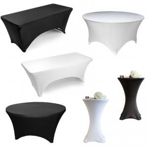 Spandex Stretch Beer Bench Cover Elastic Table Cover Stehtischhusse Wedding Stretch Beer Garden Outdoor Sets